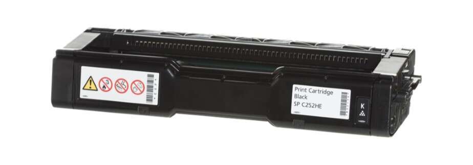 Cartuccia Toner Originale Ricoh SPC252/SPC262 Nero - 407716/SPC252HEBK