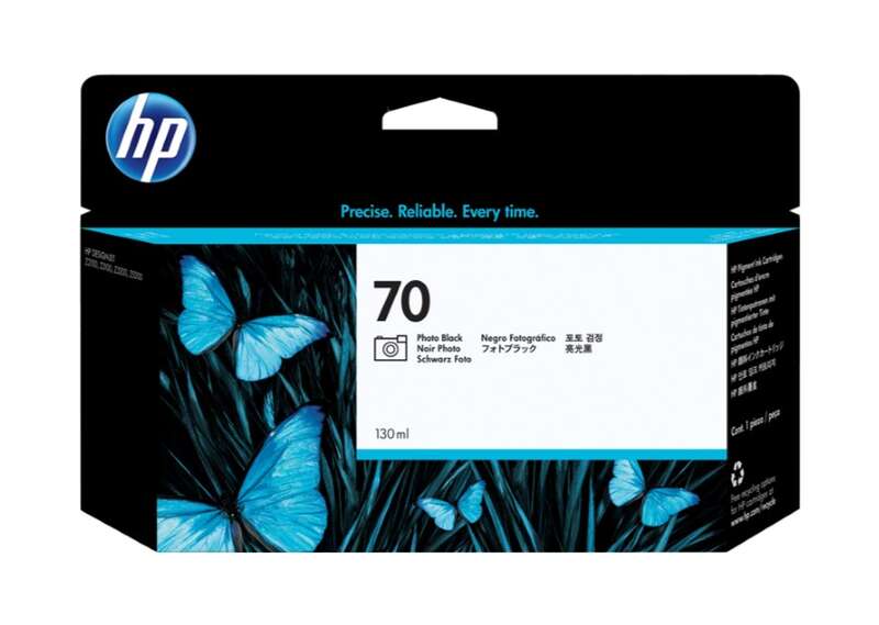Cartuccia d'Inchiostro Originale HP 70 Nero - C9449A