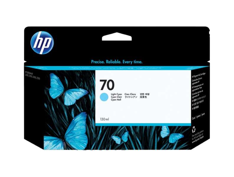 Cartuccia d'inchiostro originale HP 70 Ciano chiaro - C9390A