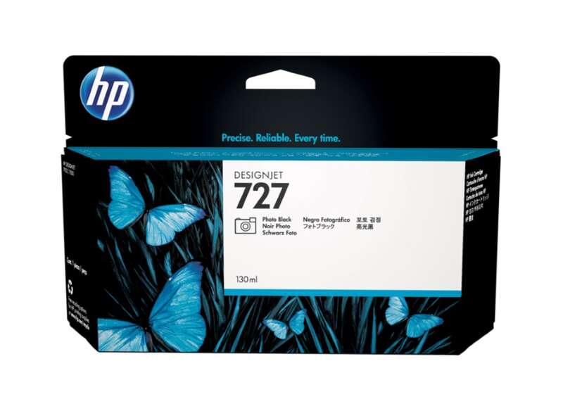 Cartuccia d'Inchiostro Originale HP 727 Nero - B3P23A