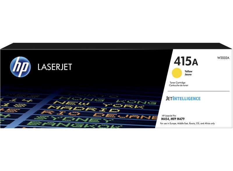 Cartuccia toner originale HP W2032A Giallo - 415A