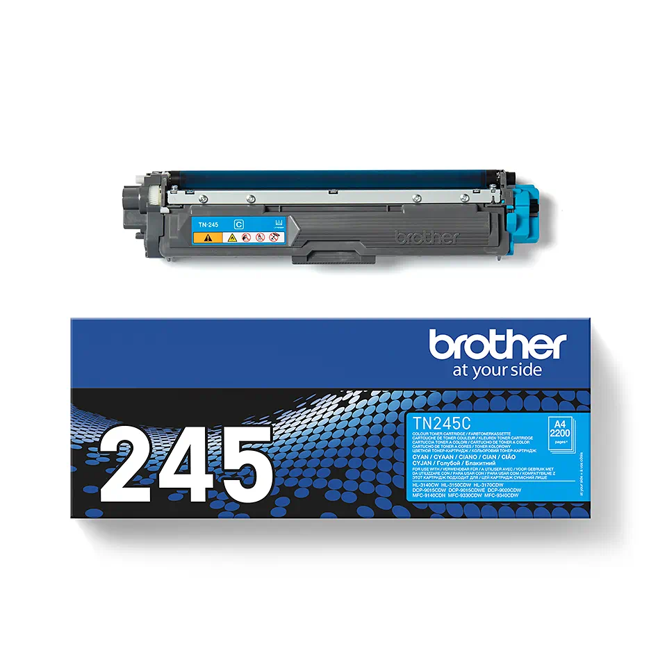 Brother TN245 cartuccia toner originale ciano - TN245C