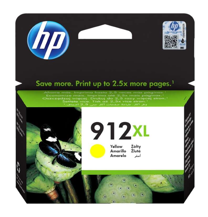 Cartuccia d'inchiostro originale HP 912XL Giallo - 3YL83AE