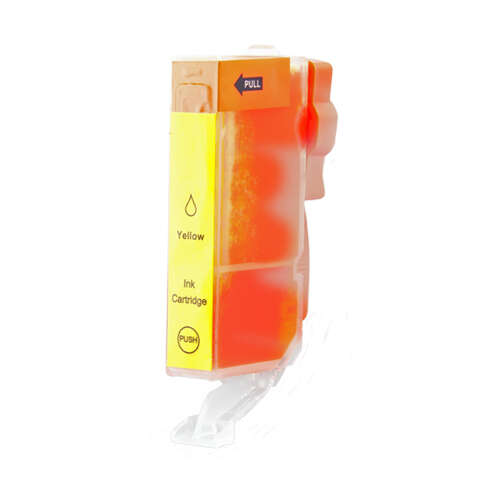 BULK - Cartuccia d'Inchiostro Canon CLI521 Giallo Compatibile - Sostituisce 2936B001