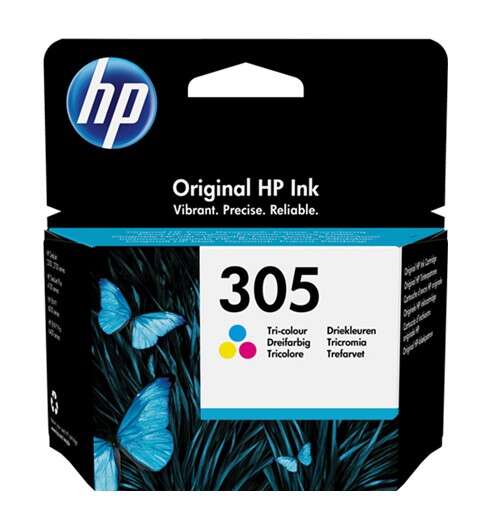Cartuccia d'Inchiostro Originale HP 305 Colore - 3YM60AE