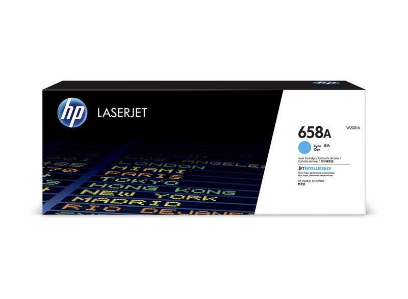 Cartuccia toner Originale HP W2001A Ciano - 658A