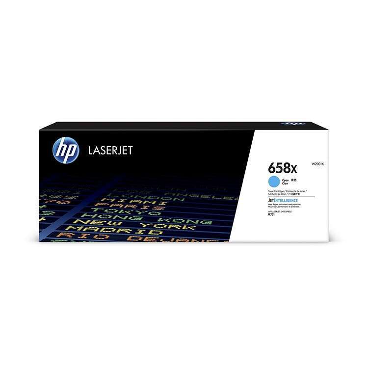 Cartuccia toner originale HP W2001X ciano - 658X
