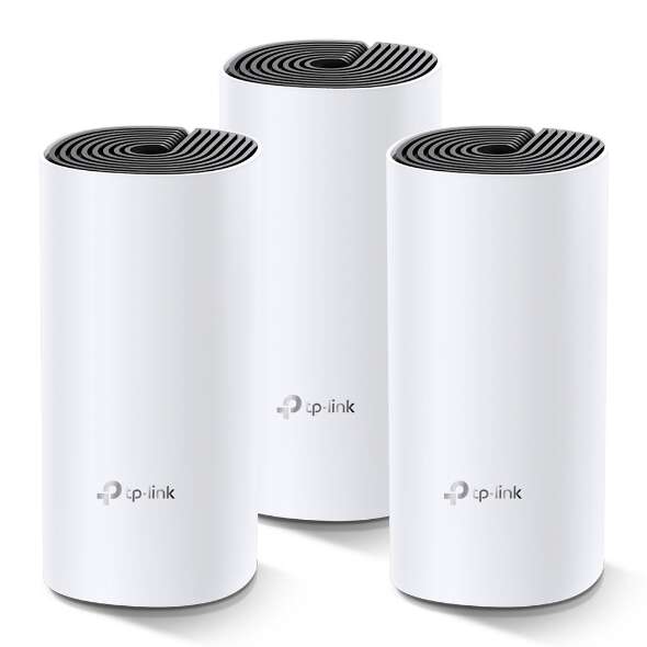 TP-Link Mesh AC1200 Sistema WiFi ibrido - Confezione da 3 - Copertura WiFi 370m2