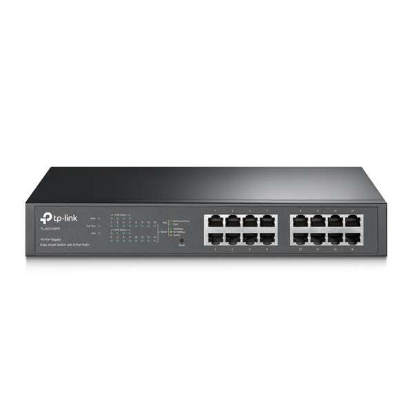 Switch TP-Link Easy Smart - 16 porte Gigabit con 8 porte PoE+