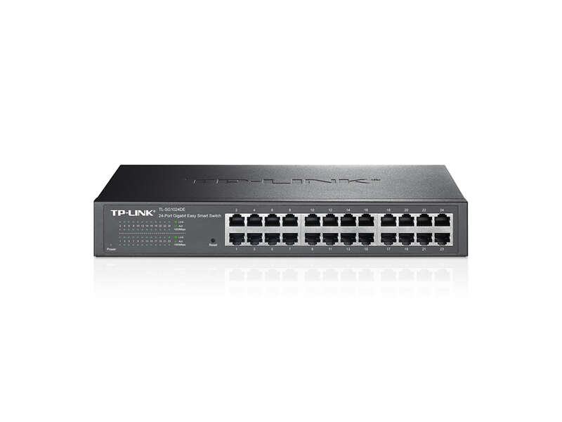 TP-Link 24 porte Gigabit Easy Smart Switch - Tecnologia verde - Plug & Play