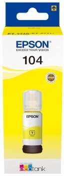 Flacone d'inchiostro Epson 104 Giallo Originale - C13T00P440