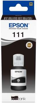 Flacone d'inchiostro originale a pigmenti Epson 111 nero - C13T03M140
