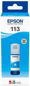 Flacone d'inchiostro originale a pigmenti Epson 113 Ciano - C13T06B240