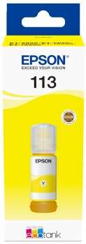Flacone d'inchiostro originale a pigmenti Epson 113 Giallo - C13T06B440