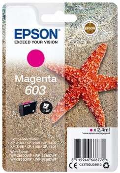 Cartuccia d'inchiostro originale Epson 603 Magenta - C13T03U34010