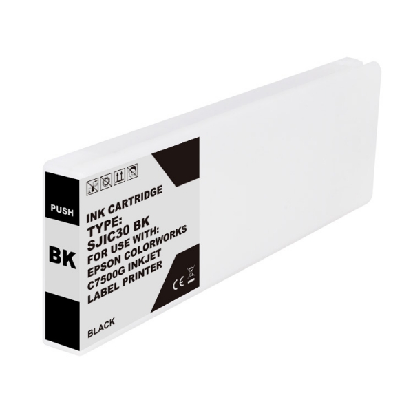 Cartuccia d'Inchiostro a Pigmenti Epson SJIC30P Nero Compatibile - Sostituisce C33S020639/SJIC30P(K)