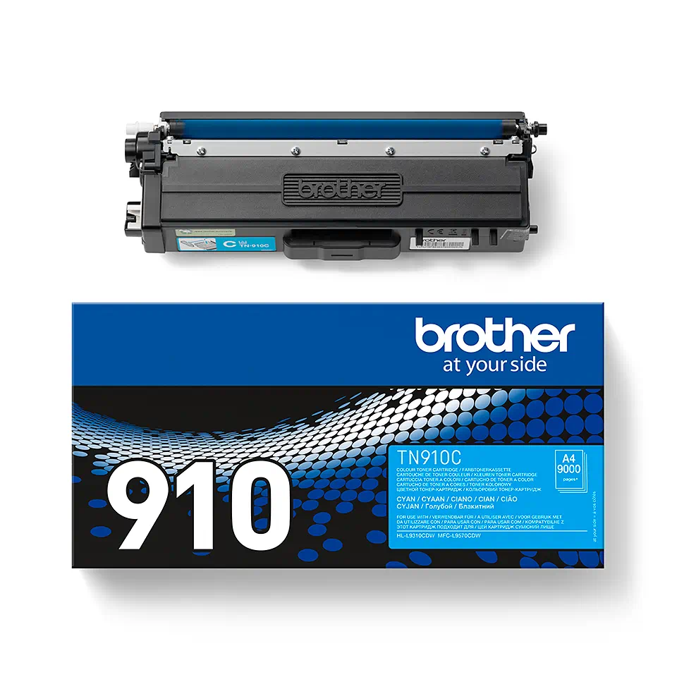 Brother TN910 Cartuccia Toner Originale Ciano - TN910C