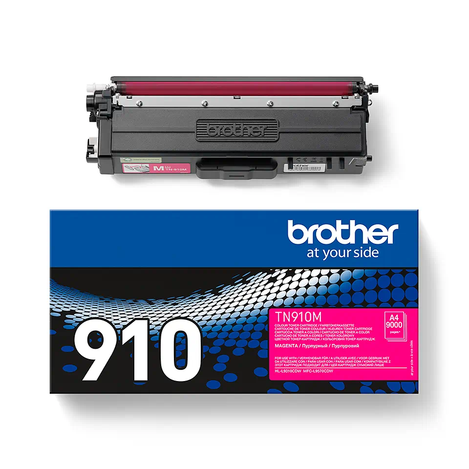 Brother TN910 Magenta Cartuccia Toner Originale - TN910M