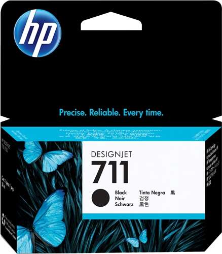 Cartuccia d'Inchiostro Originale HP 711 Nero - CZ129A