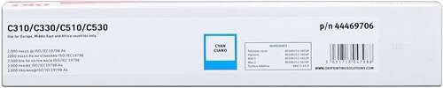OKI C310/C510/MC351/MC361 Cartuccia Toner Originale Ciano - 44469706