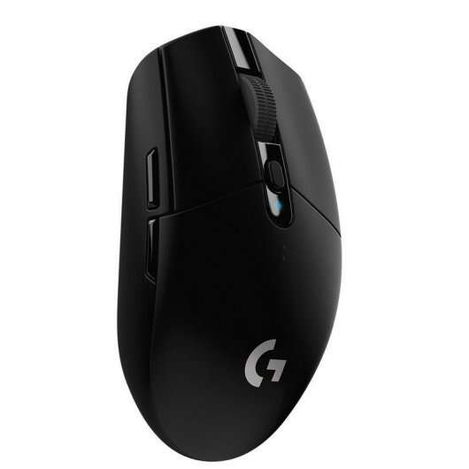 Logitech G305 Lightspeed Wireless USB 12000dpi Mouse - 5 pulsanti programmabili - Uso con la mano destra - Nero