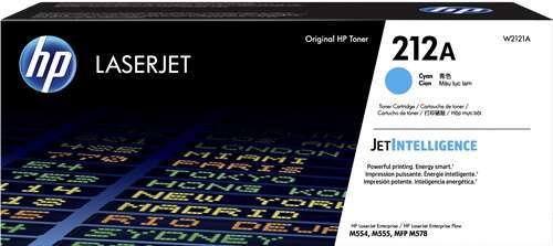 HP W2121A Cartuccia toner originale ciano - 212A
