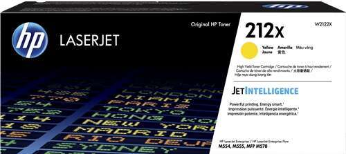 HP W2122X Cartuccia toner Originale Giallo - 212X