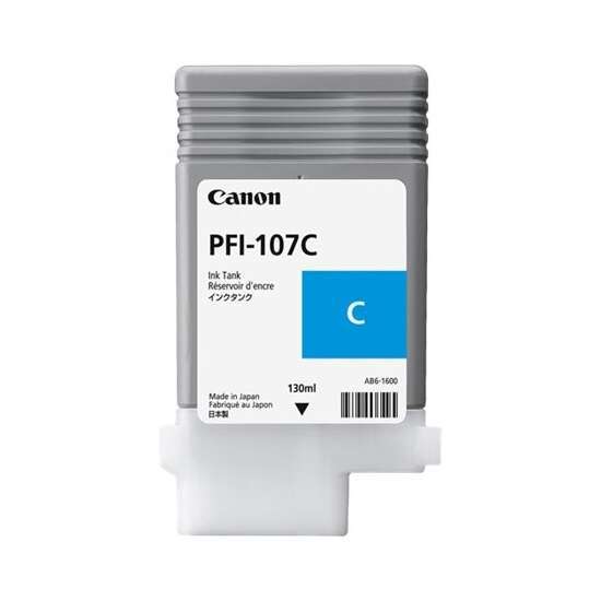 Cartuccia d'Inchiostro Originale Canon PFI107 Ciano - PFI107C/6706B001