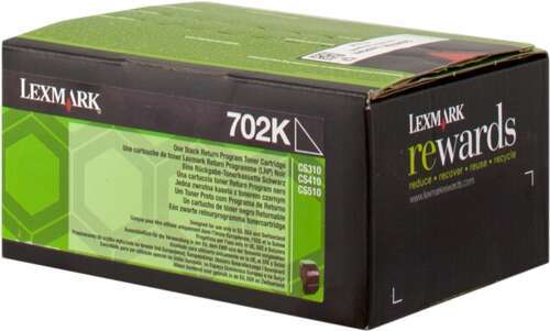 Lexmark CS310/CS410/CS510 Cartuccia Toner Originale Nero - 70C20K0/70C20KE/702K