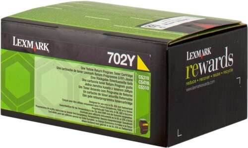 Lexmark CS310/CS410/CS510 Cartuccia Toner Originale Giallo - 70C20Y0/70C20YE/702Y
