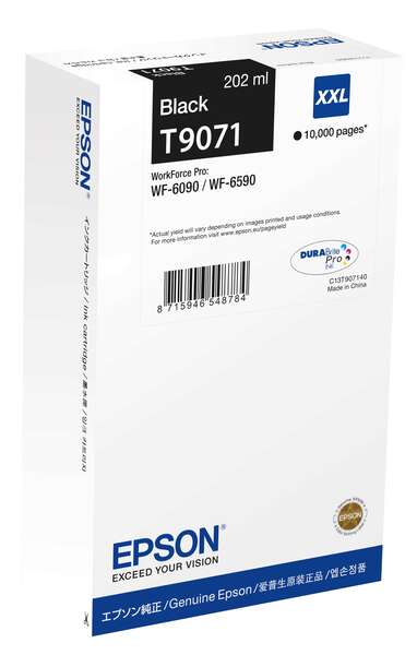 Cartuccia d'Inchiostro Originale Epson T9071 Nero - C13T907140
