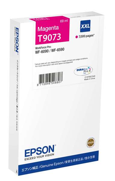 Cartuccia d'inchiostro originale Epson T9073 Magenta - C13T907340