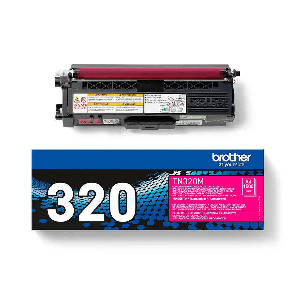 Brother TN320 Magenta Cartuccia toner Originale - TN320M