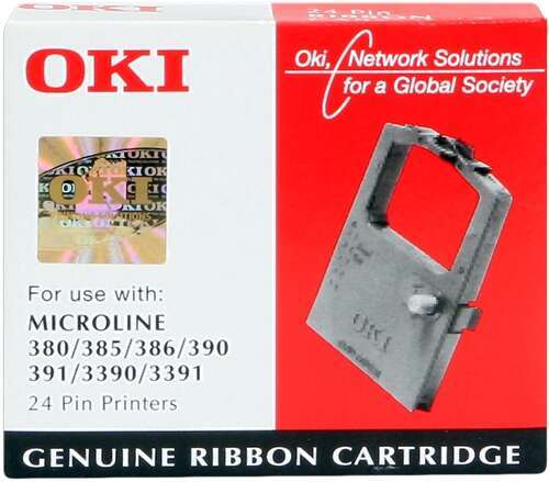 OKI ML380/ML390/ML3390 Nastro Originale Nero a Matrice - 09002309