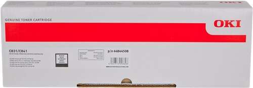 Cartuccia di toner originale OKI C831/C841 nero - 44844508