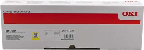 Cartuccia toner originale OKI C831/C841 Giallo - 44844505