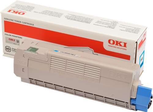 Cartuccia toner originale OKI C612 ciano - 46507507