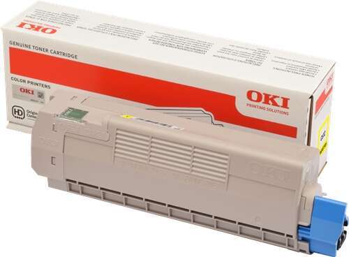 Cartuccia toner originale OKI C612 Giallo - 46507505