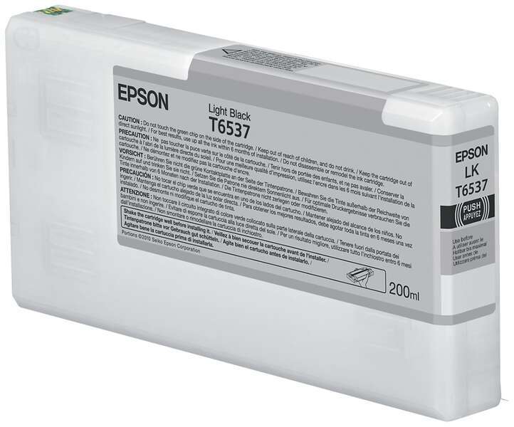 Cartuccia d'Inchiostro Originale Epson T6537 Nero Light - C13T653700