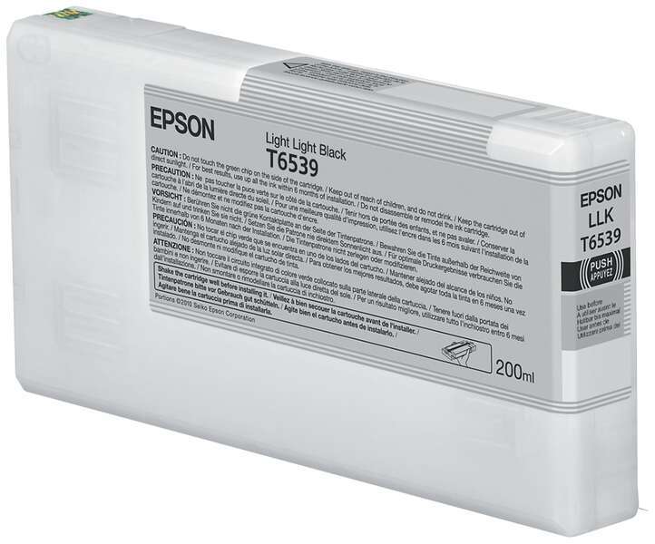 Cartuccia d'Inchiostro Originale Epson T6539 Nero Chiaro - C13T653900