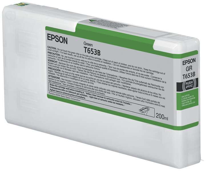 Cartuccia d'Inchiostro Originale Epson T653B Verde - C13T653B00