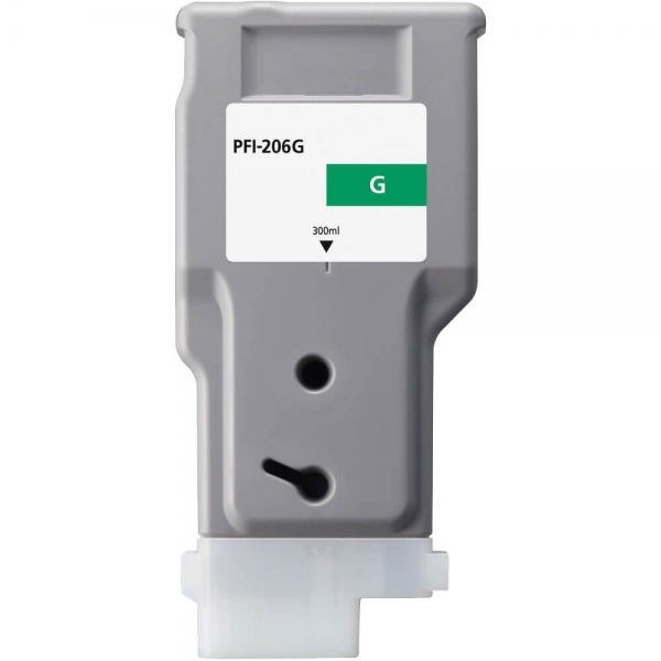 Cartuccia d'Inchiostro a pigmenti verde Canon PFI206 Compatibile - Sostituisce PFI206G/5310B001