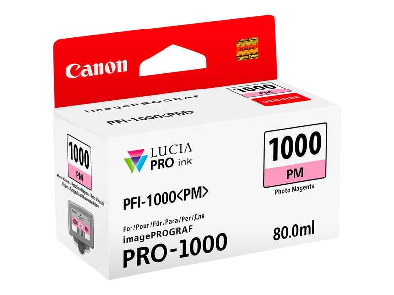 Canon PFI1000 Magenta Photo Cartuccia d'inchiostro Originale - PFI1000PM/0551C001