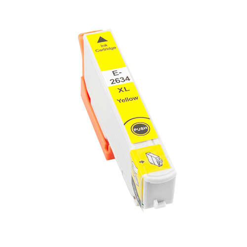 Cartuccia d'inchiostro Epson T2634/T2614 (26XL) Giallo Compatibile - Sostituisce C13T26344012/C13T26144012
