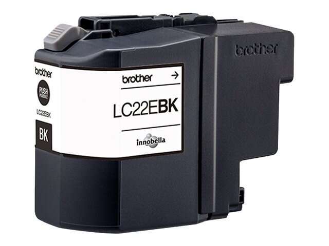 Brother LC22E Cartuccia d'Inchiostro Originale Nero - LC22EBK