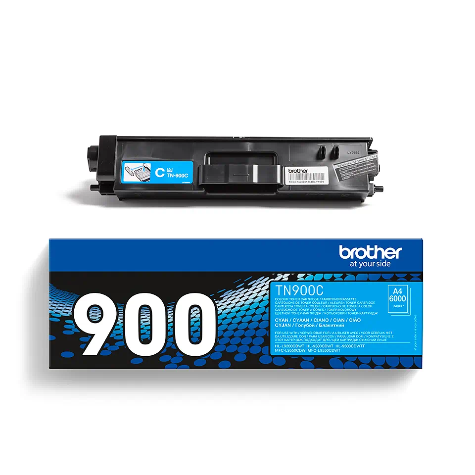 Brother TN900 Cartuccia Toner Originale Ciano - TN900C