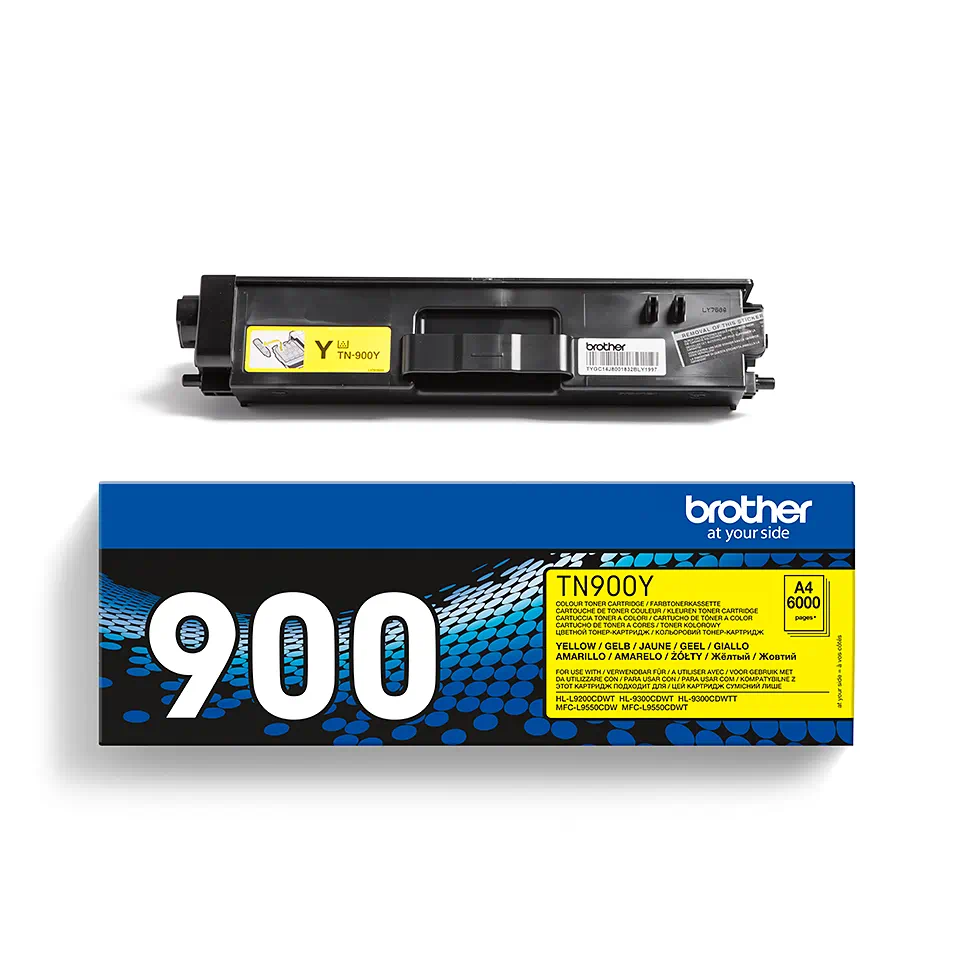 Brother TN900 Cartuccia Toner Originale Giallo - TN900Y
