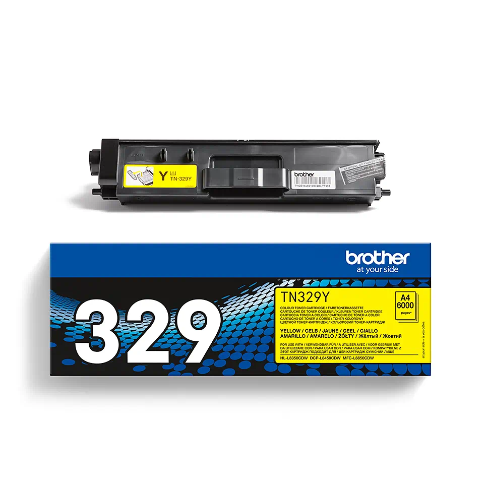Brother TN329 Giallo Cartuccia Toner Originale - TN329Y