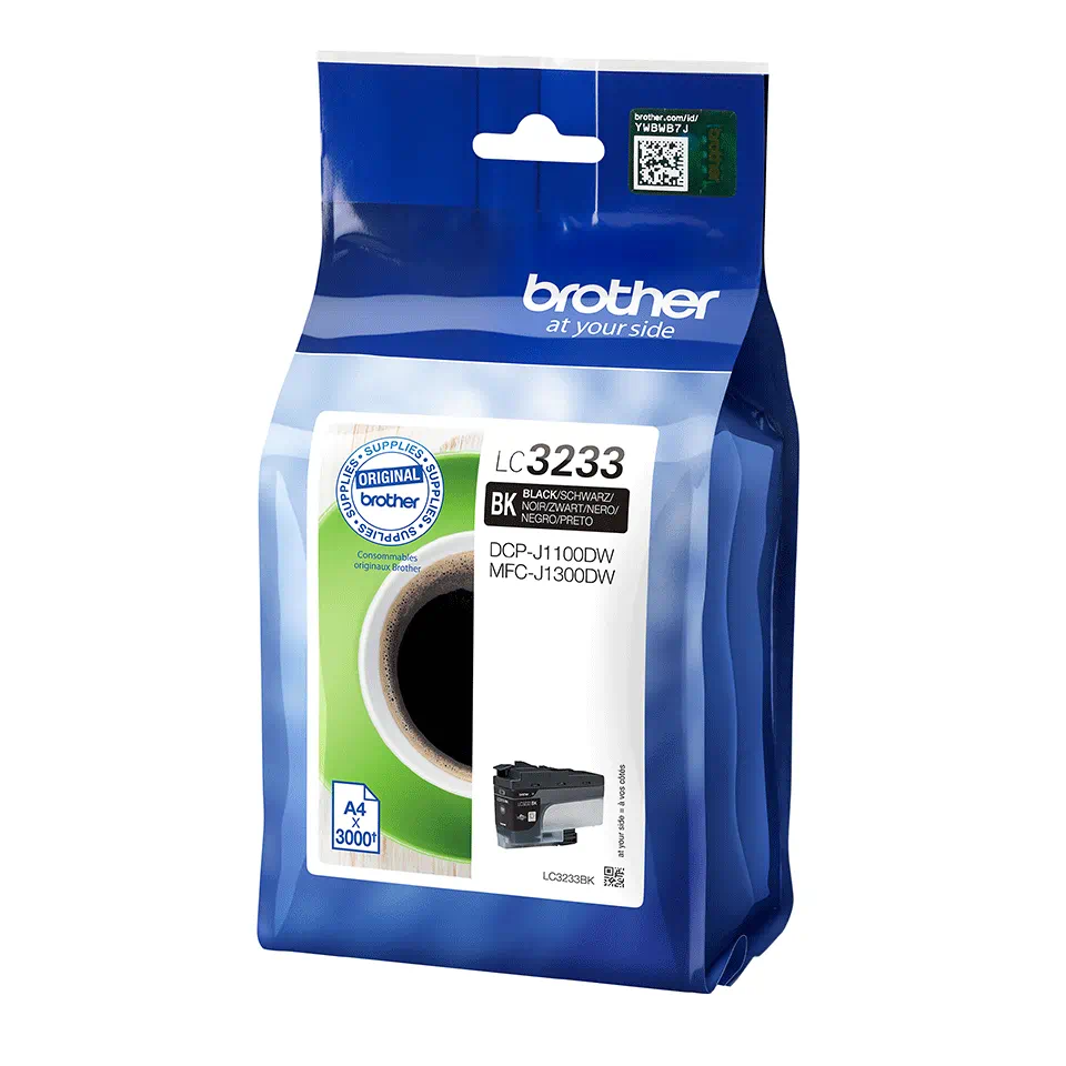 Brother LC3233 Nero Cartuccia d'inchiostro originale - LC3233BK