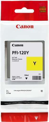 Cartuccia d'Inchiostro Originale Canon PFI120 Giallo - 2888C001